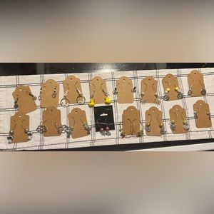 Handcrafted earrings. Free shipping with multiple purchases